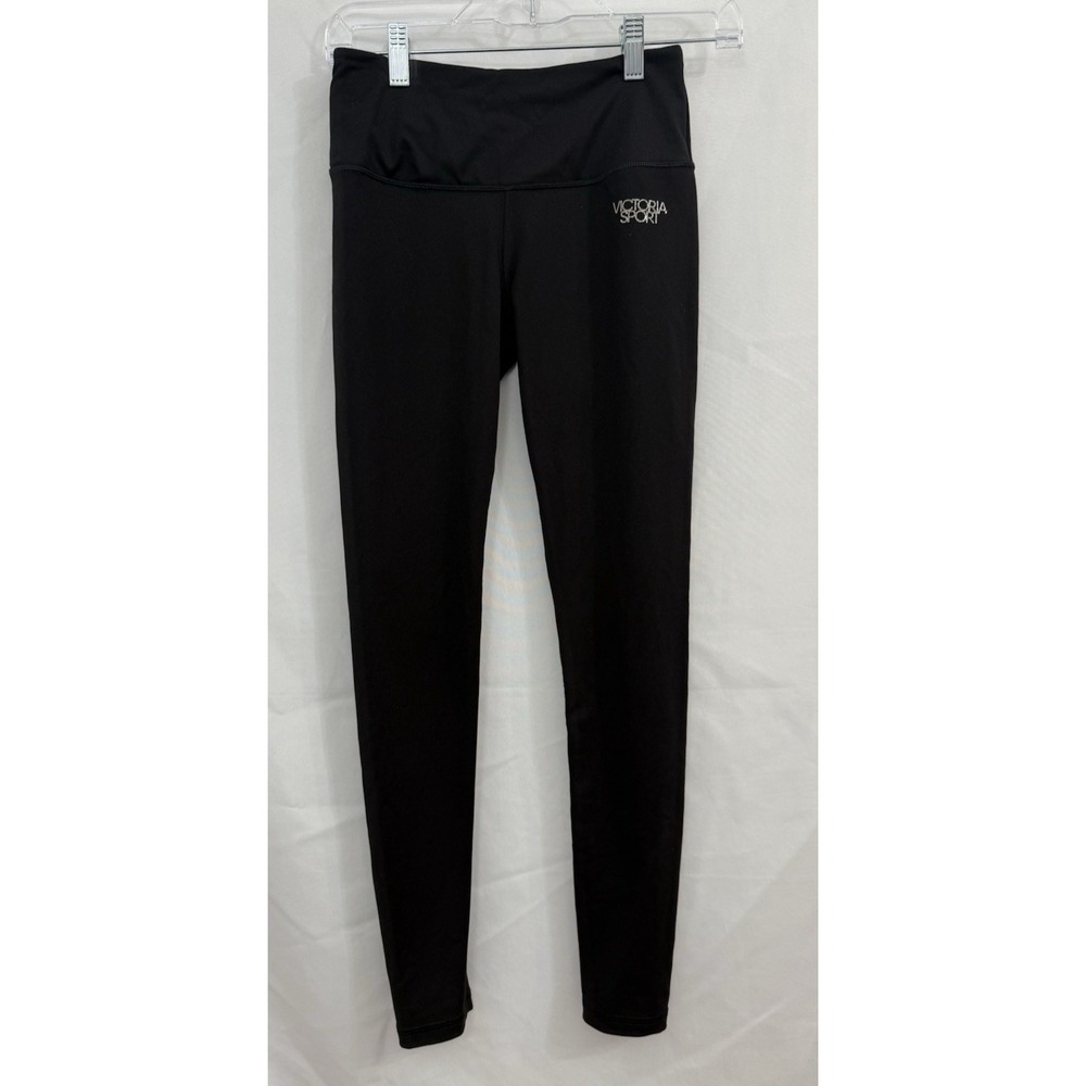 Lot of 2 Victorias‎ Secret Sport Knockout Leggings Womens Size XS Blue Black - Picture 3 of 9